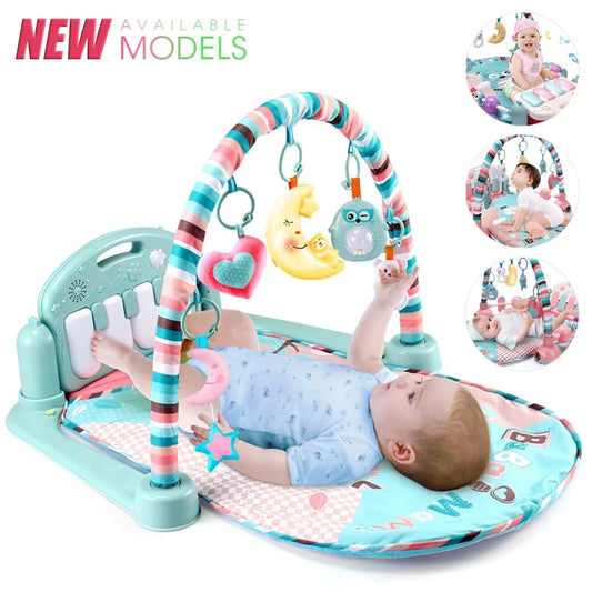 Baby Music Play Gym Activity Mat — Kick & Play Piano for Newborns
